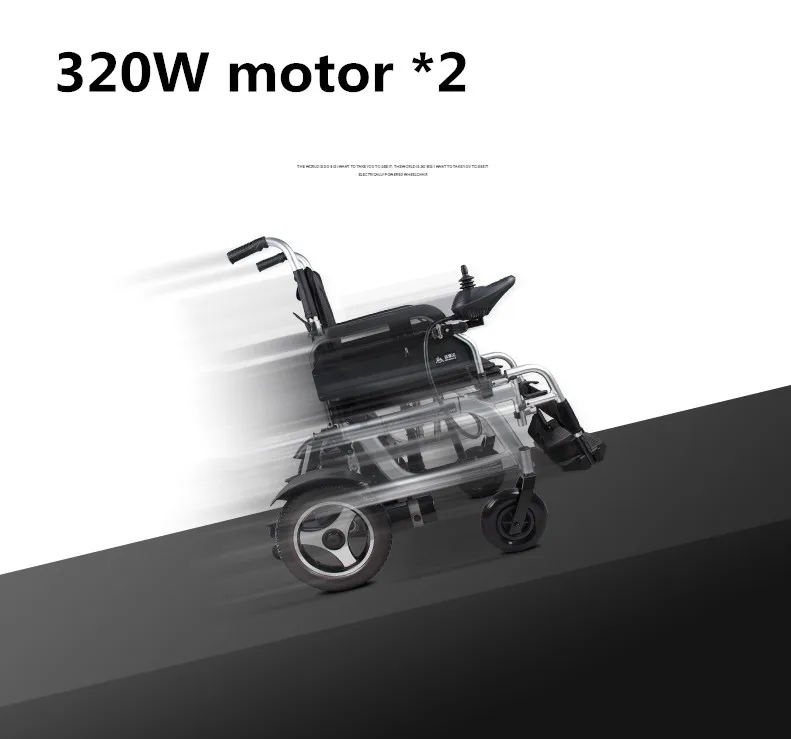 Multifunction Mobility Enjoycare Power Electric Motor Wheelchair For Handicapped Disabled People