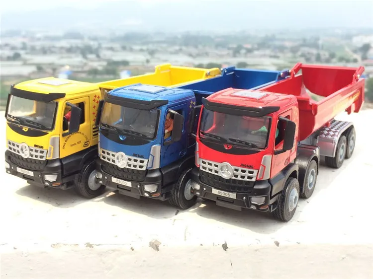 High simulation 1:50 alloy dump truck model,exquisite original packaging truck toy,wholesale sales,Hot sales