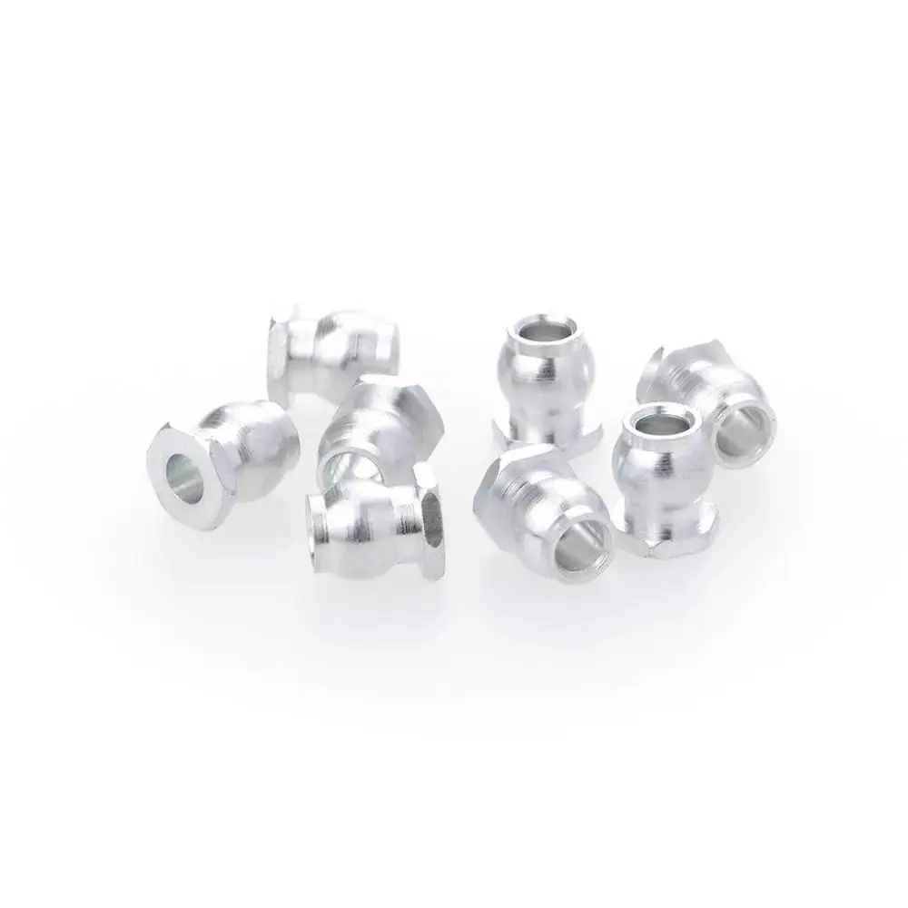 8Pcs Ball Head for Shock Absorbers Linkages for 1/10 1/8 AXIAL SCX10 II RC Car Truck Monster Shock Absorbers Linkages