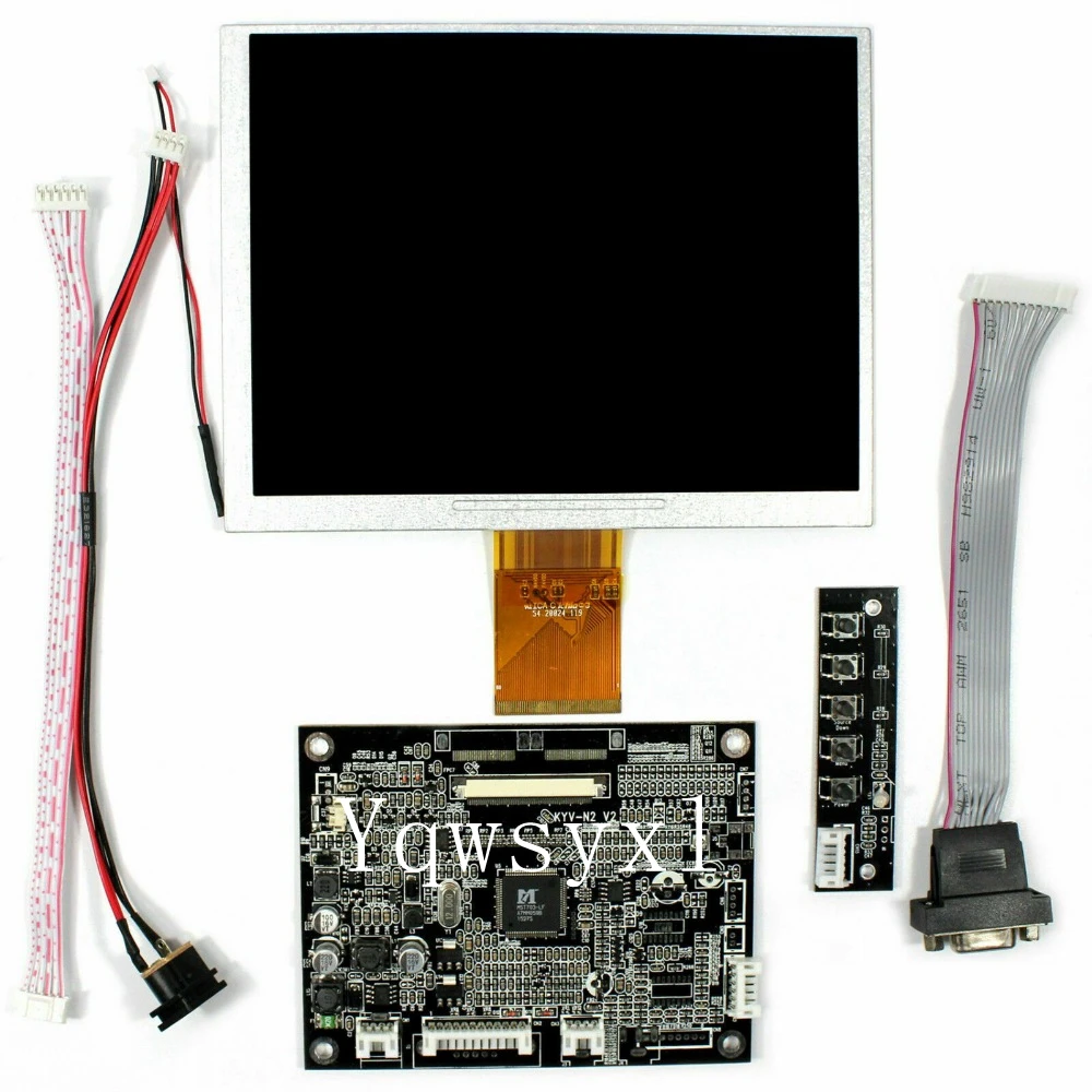 

7inch LCD Screen 800x600 A070SN02 VGA LCD Controller Board KYV-N2 V2