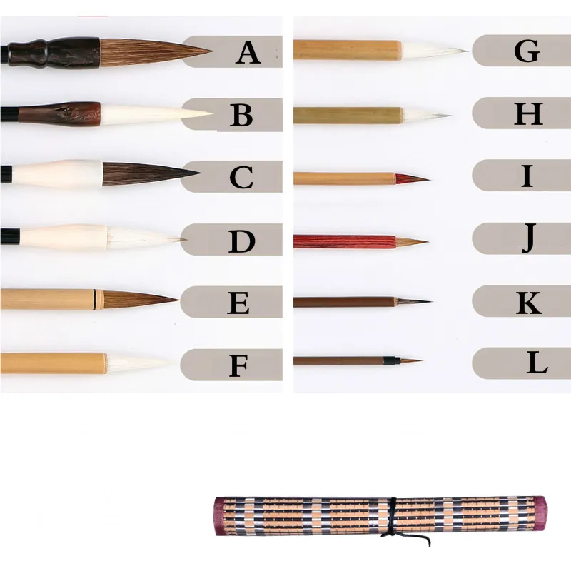 12 шт., ручка-кисть для рисования