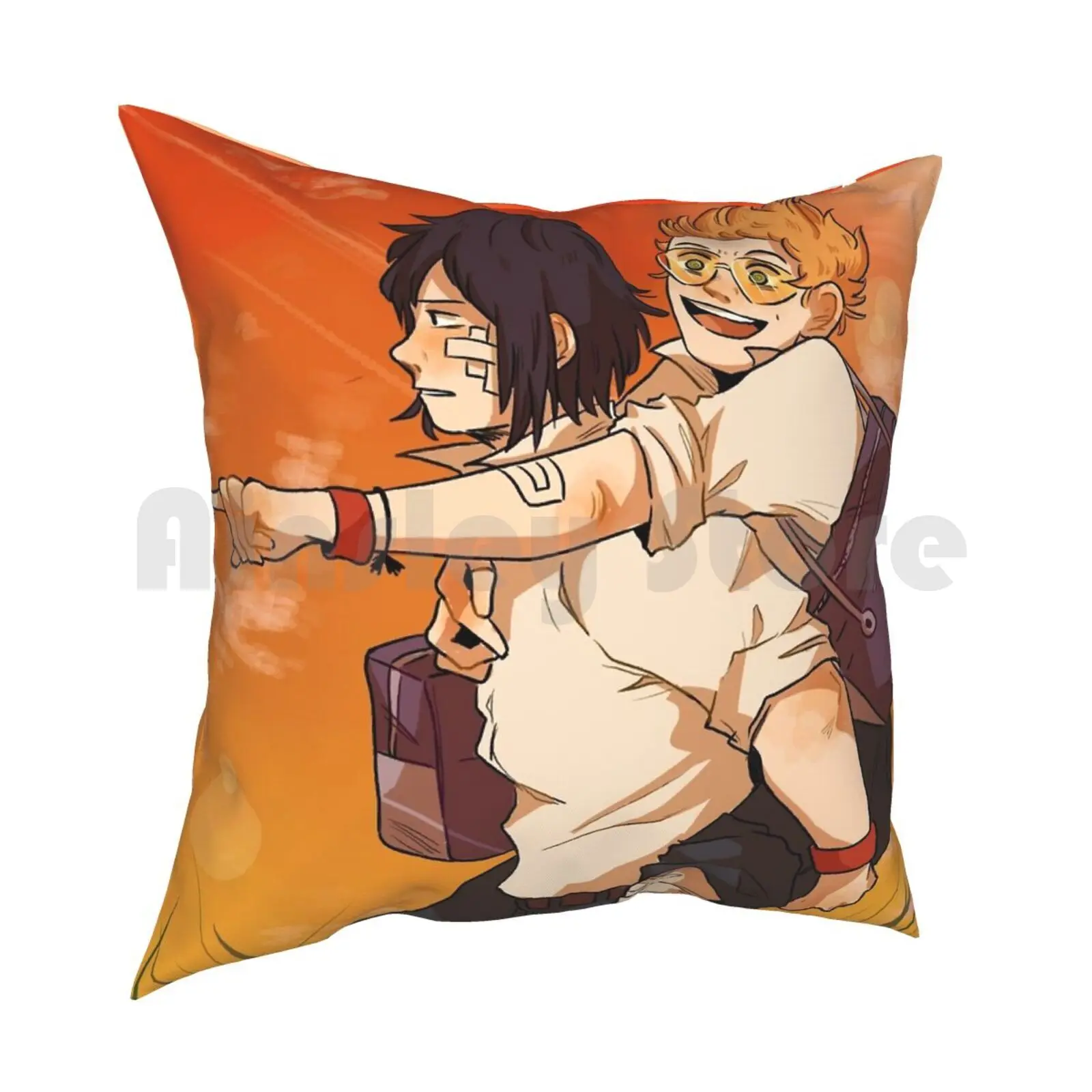 Young Erasermic Pillow Case Printed Home Soft DIY Pillow cover Bnha Boku No Hero Academia Mha Eraserhead Aizawa Shouta Mic