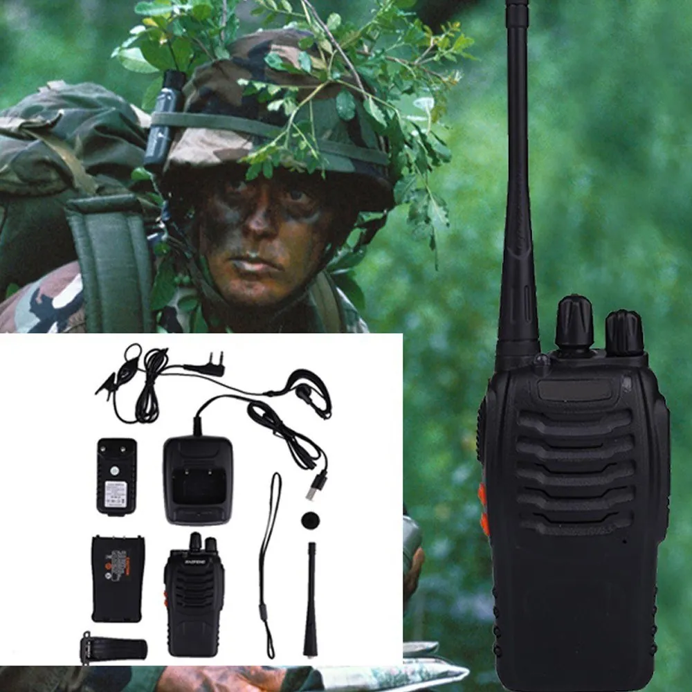 BF-888S Walkie-talkie Portable Two-way Radio