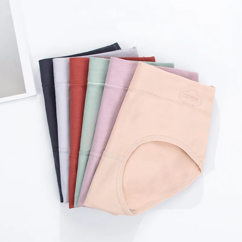 4 Pcs/Lot Panties Women\'s Underwear Cotton Panties Antibacterial Underwear Breathable Briefs Underpanties Girls Sexy Lingeries