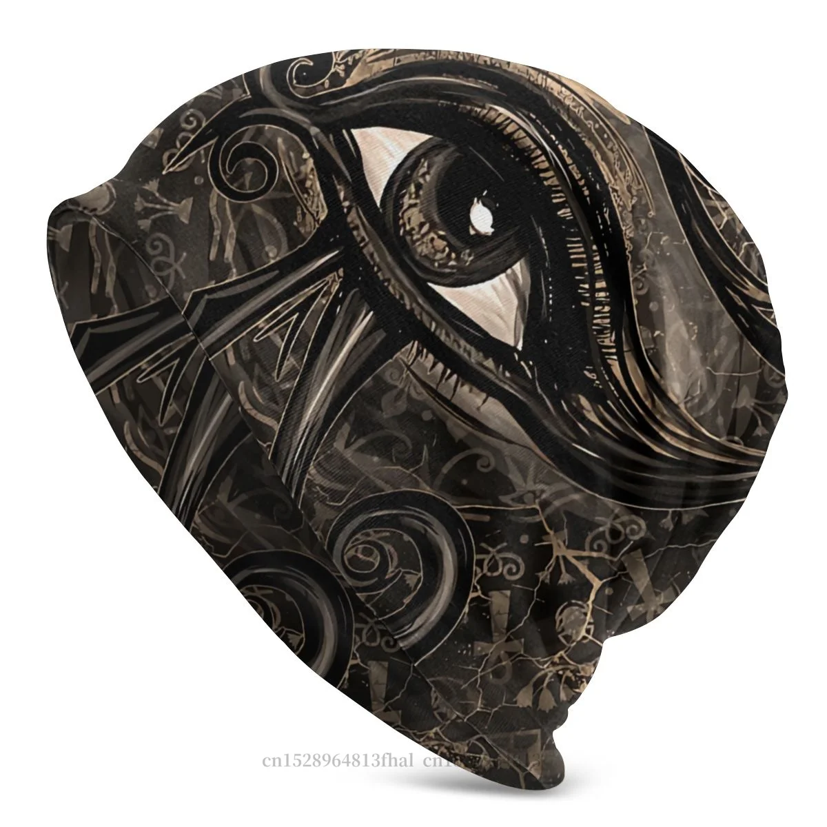

Knit Hat Egyptian Eye Of Horus Outdoor Beanie Caps For Men Women Skullies Beanies Ski Caps Soft Bonnet Hats