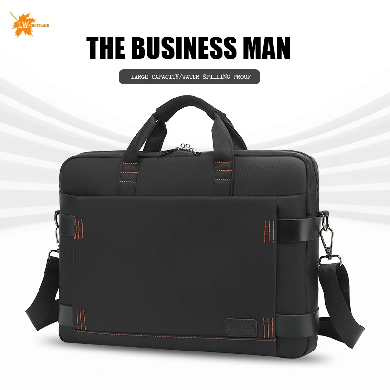 

custom bag Women's bag Laptop bag Men's Handbags Sleeve Case Protective Shoulder Bag briefcases Men's handbag for documents