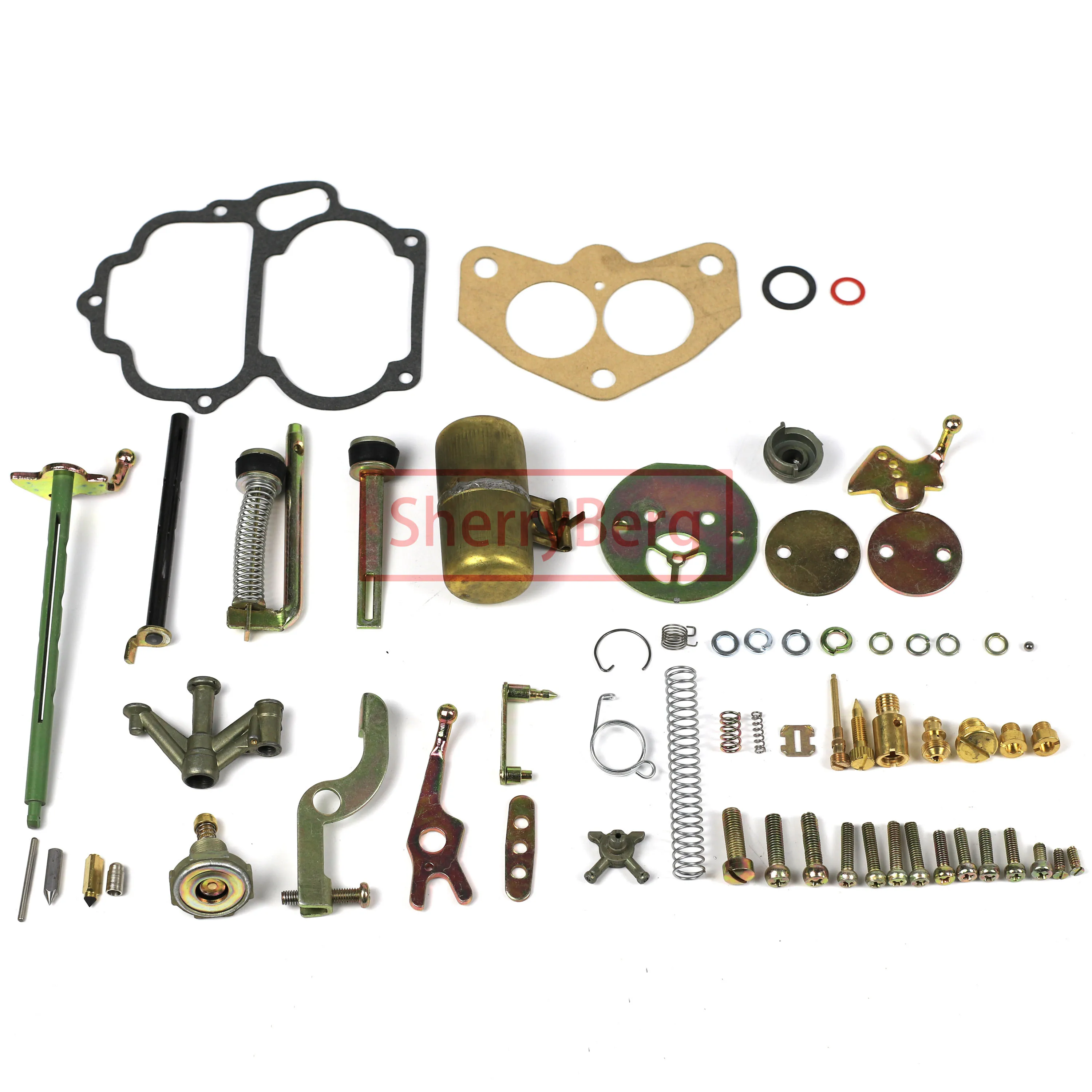 

SherryBerg Full Repair Kit Hot Rod for 94ford carb carburetttor 94 Model Carburetor 2 Barrel Holley for Ford Trucks Flathead V-8