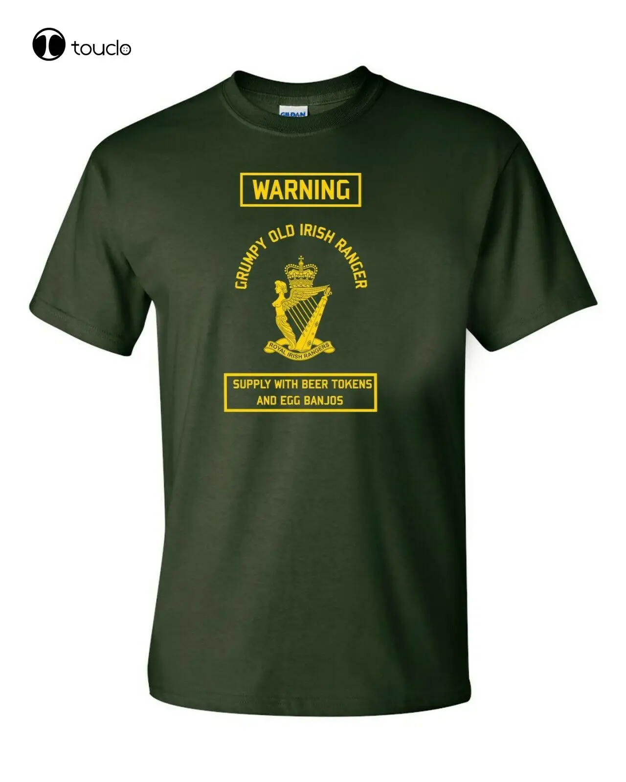 Royal Irish Rangers T-Shirt Grumpy Old Ranger British Army T-Shirt