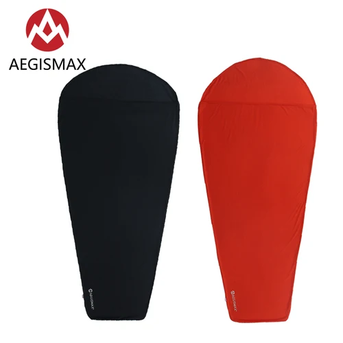 AEGISMAX Thermolite calentador 5/8 Celsius saco de dormir forro al aire libre Camping portátil cama individual sábana para dormir temperatura de bloqueo