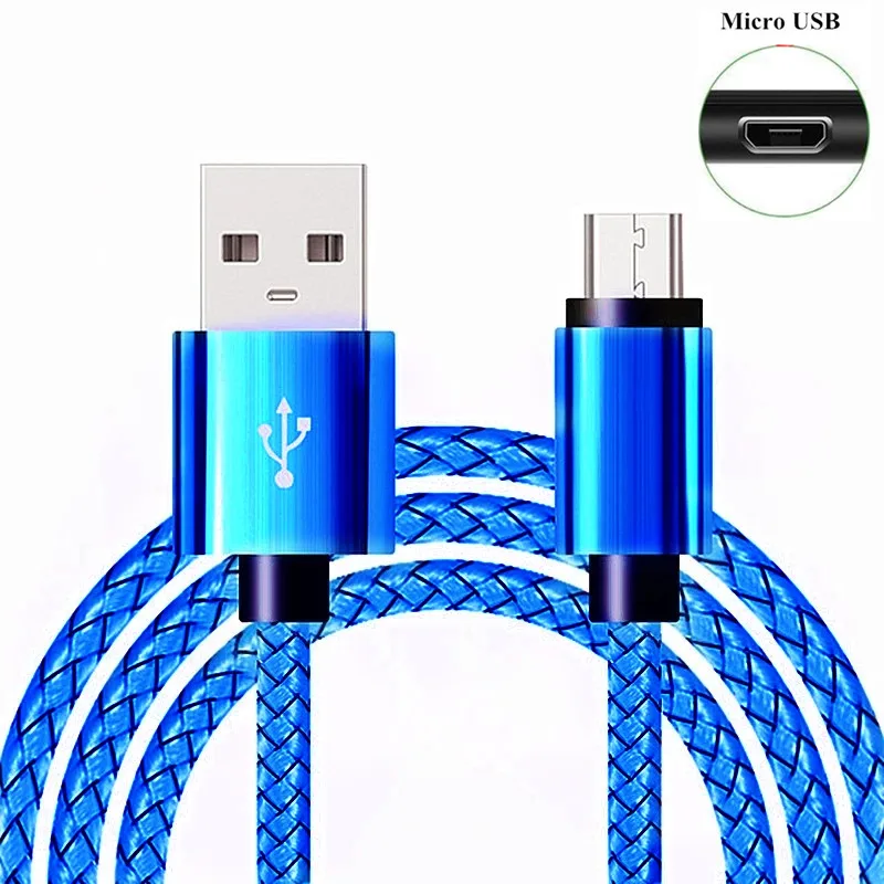 2M 3M Long micro USB charging cable for Xiaomi Redmi 2 2A 2S 3 3S 4 4A 4X 5 Plus 5A 6 6A A2 lite 8a phone microusb charger