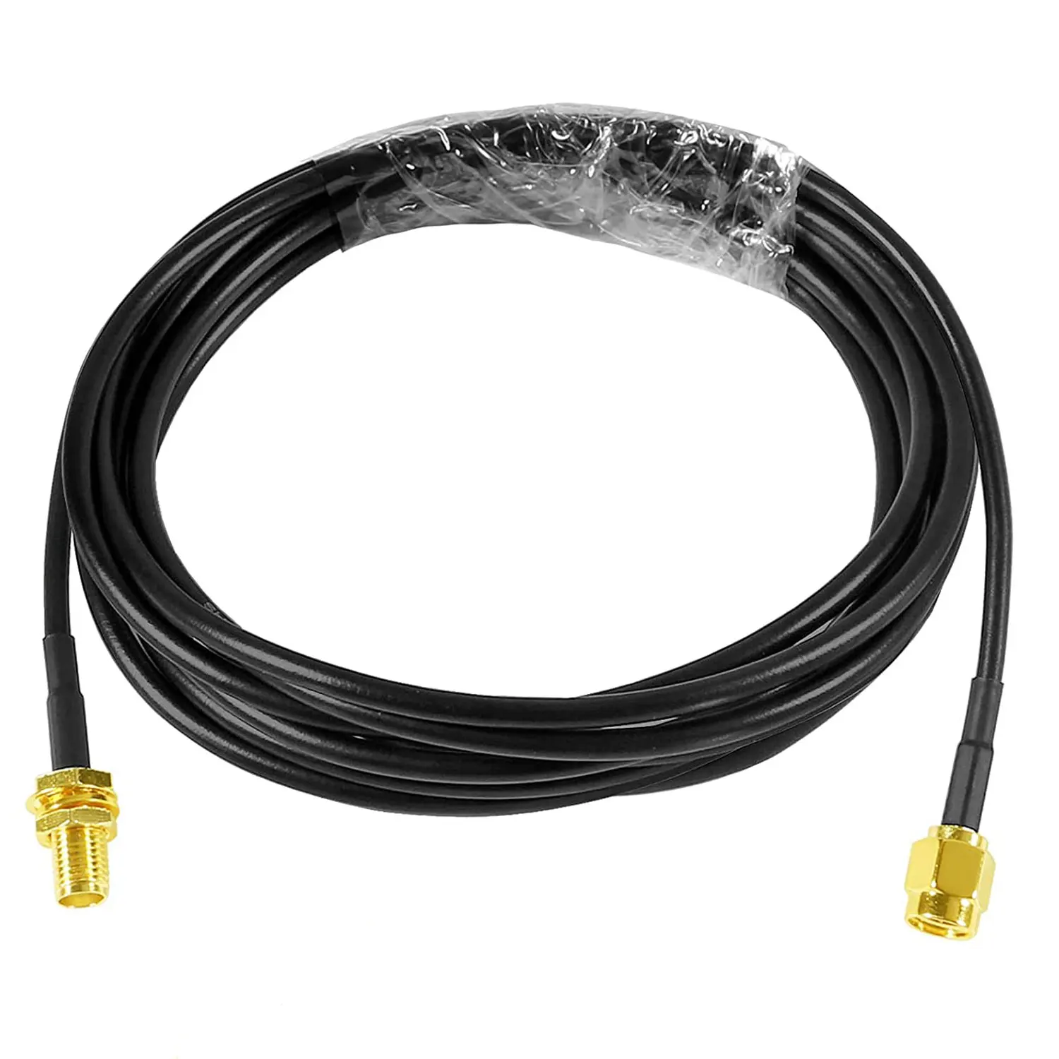 2M 5M RG174 SMA Male to Female Extension Cable Copper Feeder Wire for Coax Coaxial Wi-Fi WiFi Network Card Router Antenna