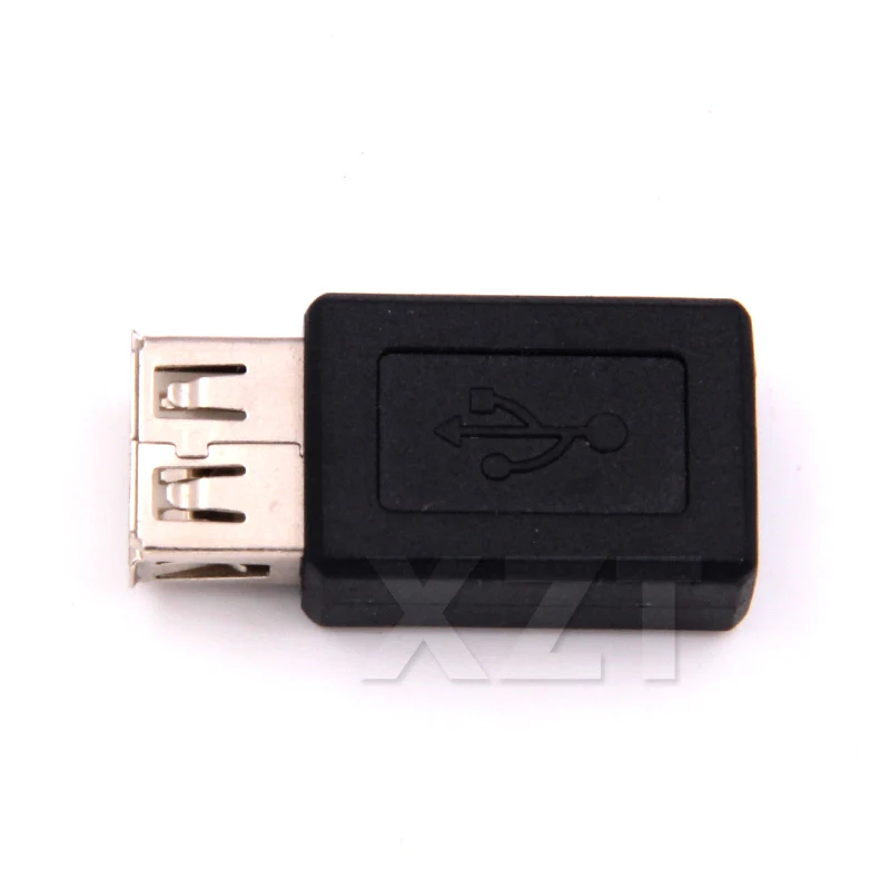 USB 2.0 Type A Female to Mini USB 5 Pin B Female Cable Converter Transfer Fast Data Sync Charging for MP3 MP4 Car DVR Adapter