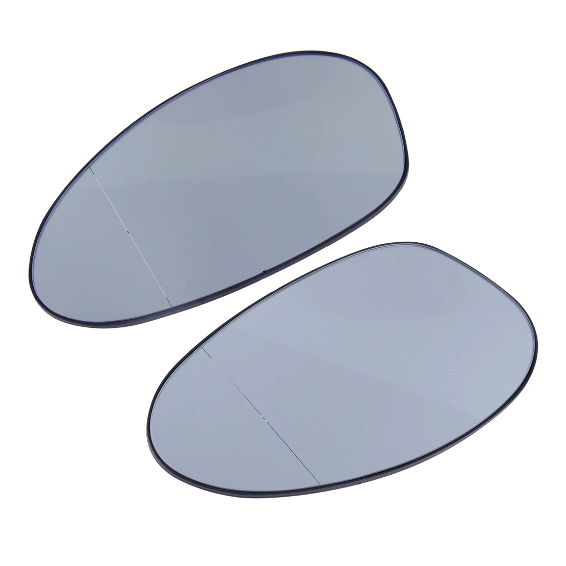 DWCX 1Pair 51167157246 51167157247 Wing Door Mirror Glass Heated White Fit for BMW E82 E90 E91 E92 3-Series E46 M3 E85 Z4 E86