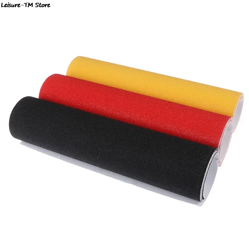 PVC Waterproof Skateboard Deck Sandpaper Grip Tape Griptape Skating Scooter Sticker  84*23CM