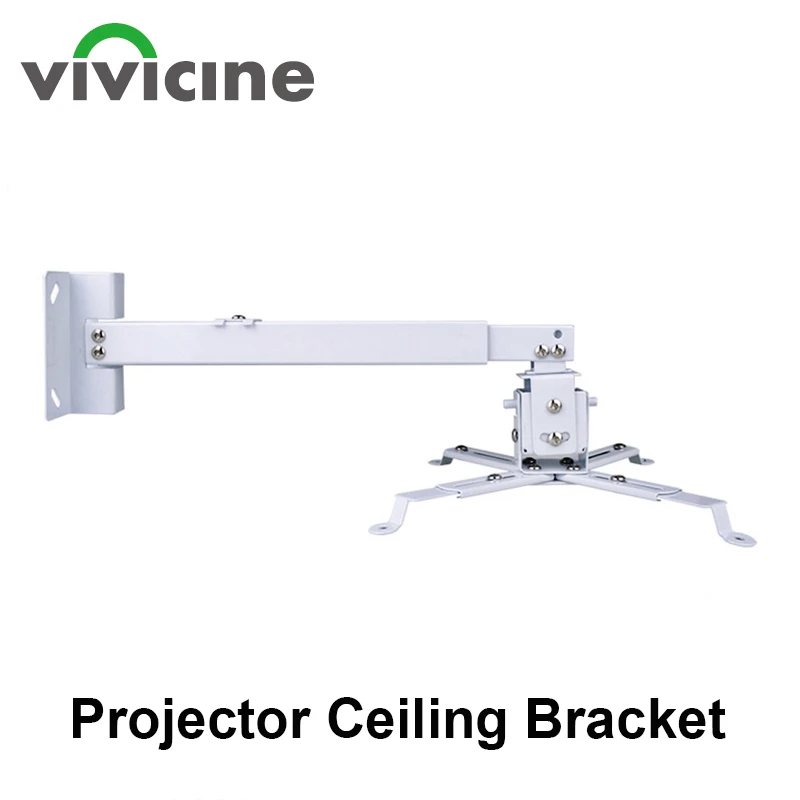 

Universal Projector Bracket Retractable Extendable Adjustable Ceiling Mount Wall Bracket 5kg Loading Capacity Hanging Bracket