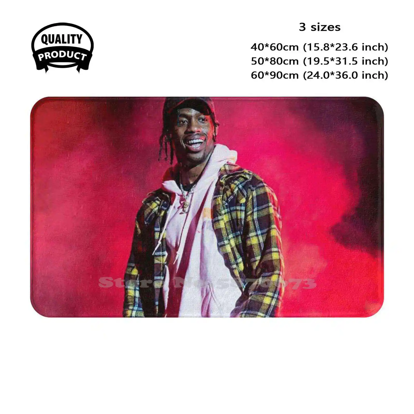 Big Soft Cushion Home Carpet Door Mat Car Rug Music Hiphop Drake Lil Uzi Vert Kanyewest Rapper Migos