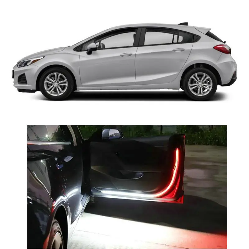 Led Car Openning Door Warning Light For Chevrolet cruze lacetti aveo captiva CAMARO IMPALA KALOS MATIZ NIVA NUBIRA ORLANDO