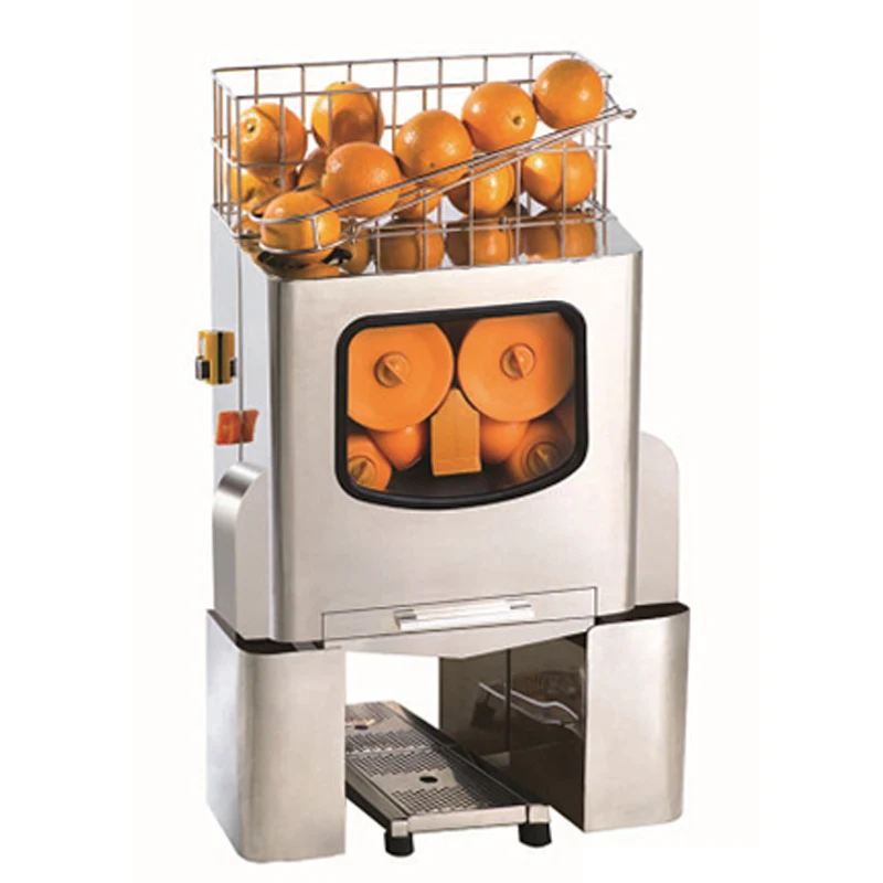 Large electric juicer 120W commercial fresh orange juicer 220V/110V automatic orange juice machine automatic juicer