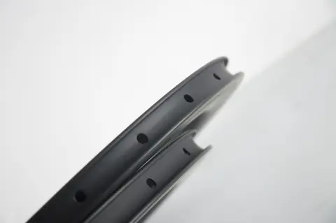 2 st 22 tums kolfiberfälgar för kanttrådshjul, små hjul, hopfällbar cykel, matt, 3K UD helkolfibercykelhjul, 22er, 451 mm 10 best sales 22-tums hjul - №2