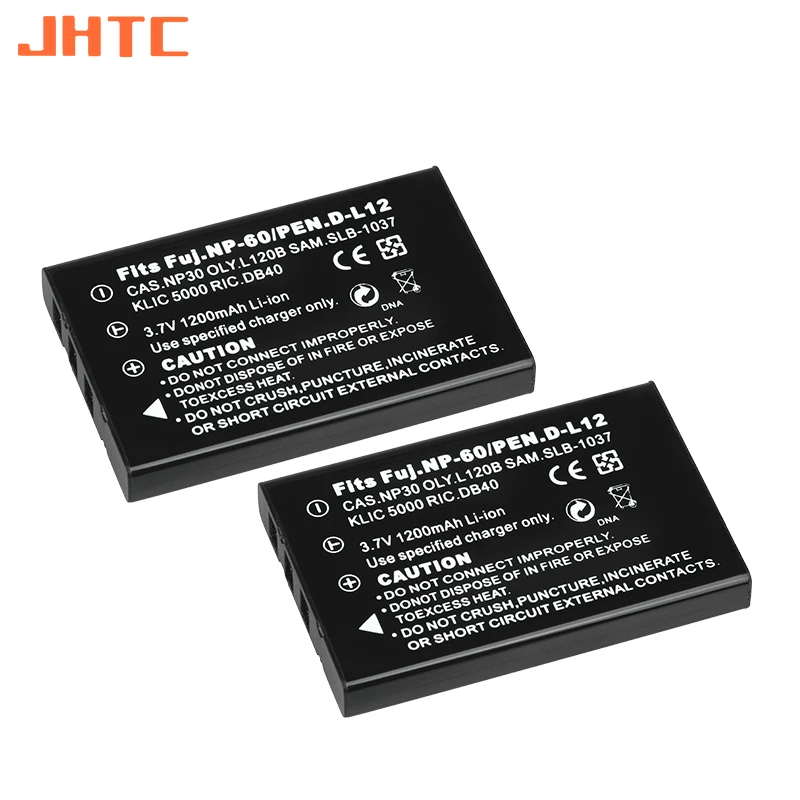 NP-60 FNP60 FNP 60 Camera Battery 1200mAh for Fujifilm F50I F501 F401 F402 F410 F601 For CASIO QV-R3, QV-R4 Batteries