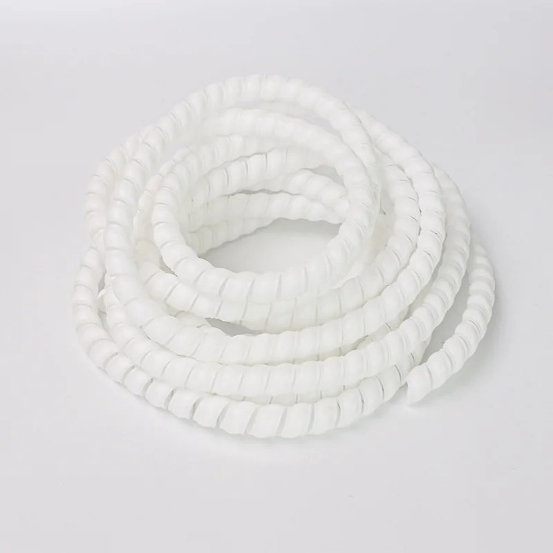 2M 8mm-32mm Spiraldraht Organizer Wrap Tube Flammhemmende Kabelhülse Bunte Kabelgehäuse Kabelhülsen Wickelrohr