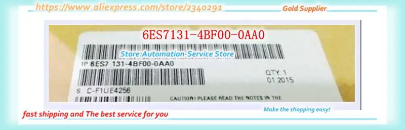 

Original New Offer Warranty For 1 Year 1P 6ES7131-4BF00-0AA0 ET200S Digital Input Module 6ES7 131-4BF00-0AA0