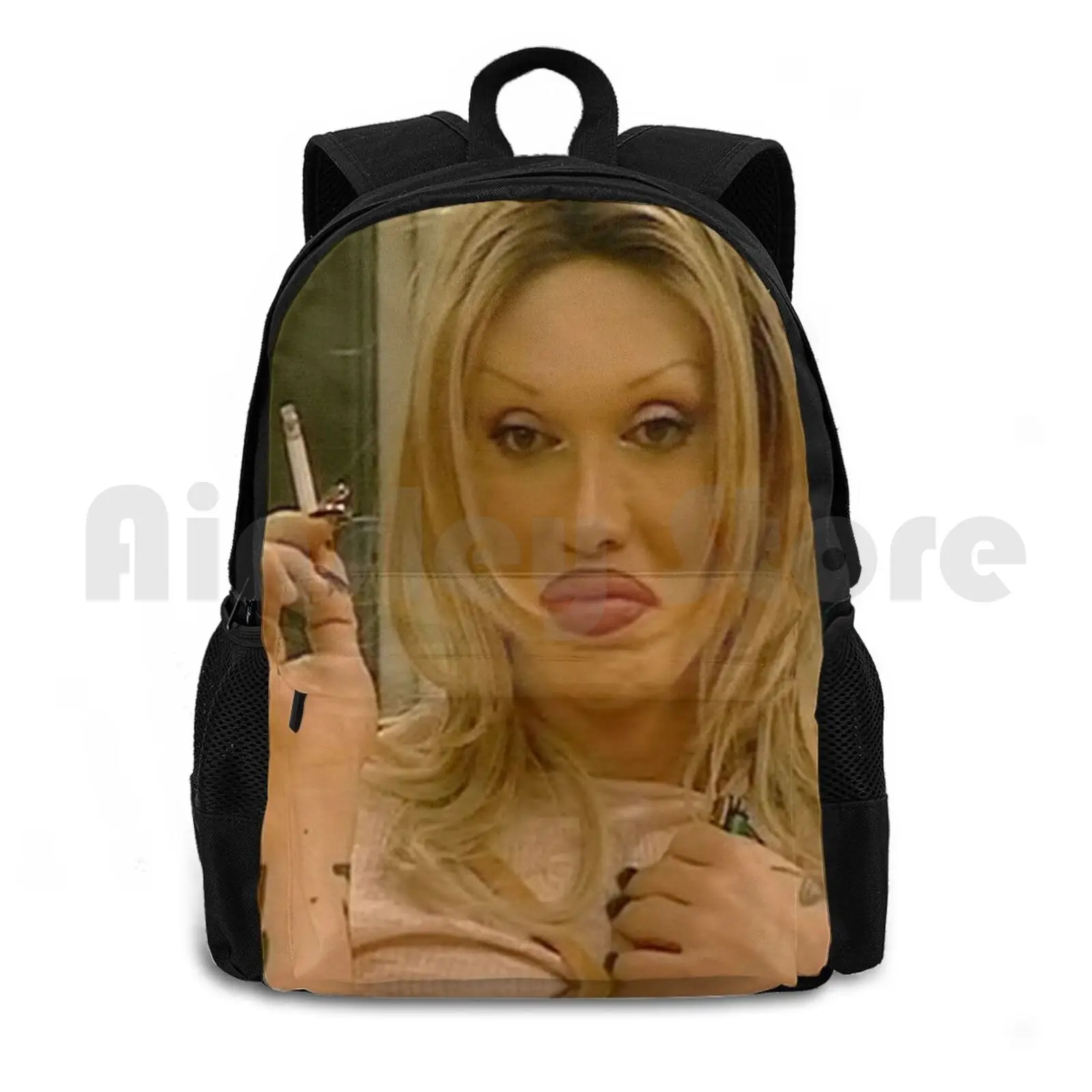 Tv Icons-Pete Burns Outdoor Hiking Backpack Waterproof Camping Travel Tv Icons Celebrity Uk Pop Culture Funny