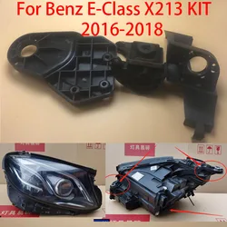 Für Mercedes-Benz E-Klasse W213 X213 E200 E260 E300L Scheinwerfer Kit Halterung Auto Scheinwerfer Schutz Ring Oberen tab Reparatur