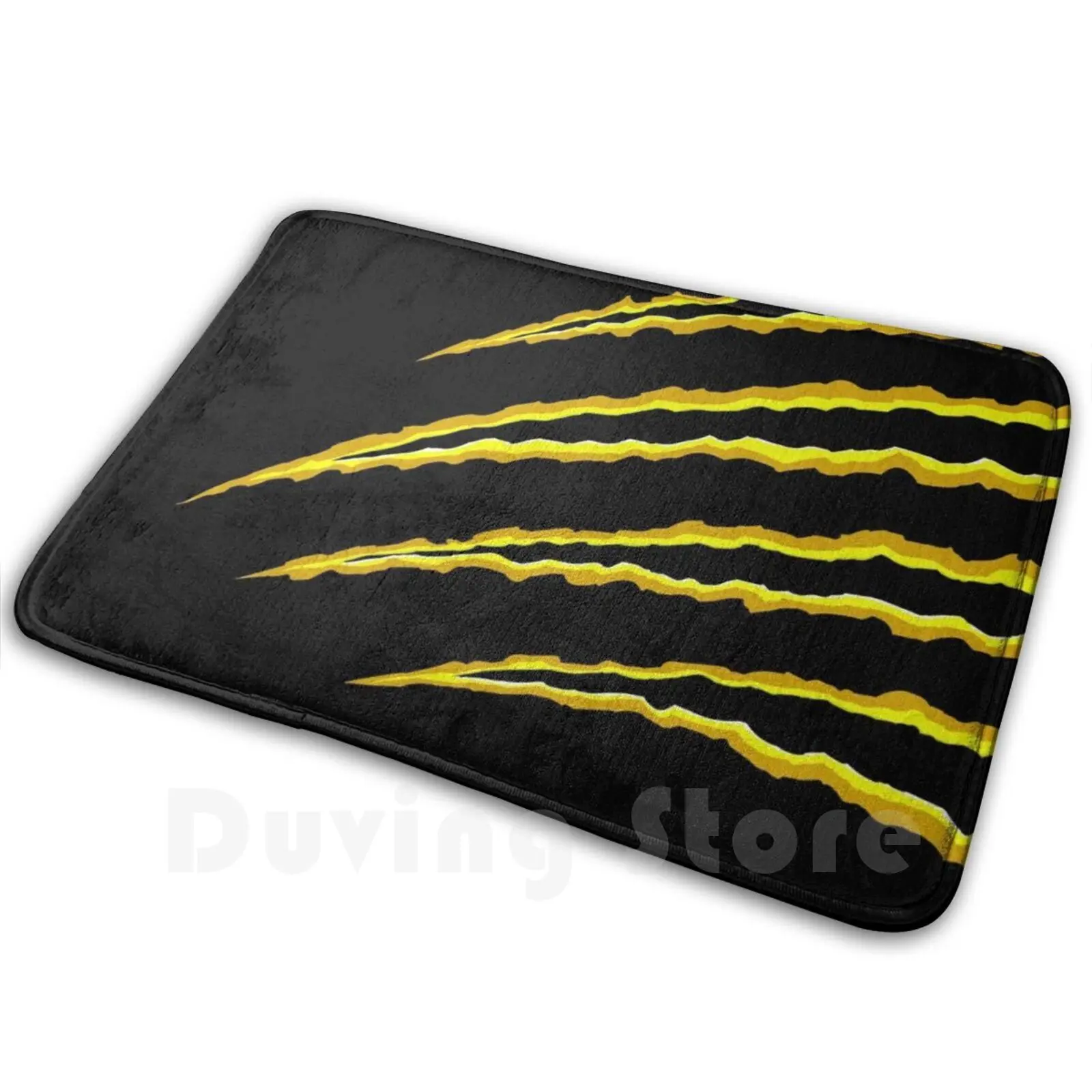 Tiger Claws Soft Non-Slip Mat Rug Carpet Cushion Go Tiges Tigers Richmond Premiers Premiership Mcg Aussie Rules