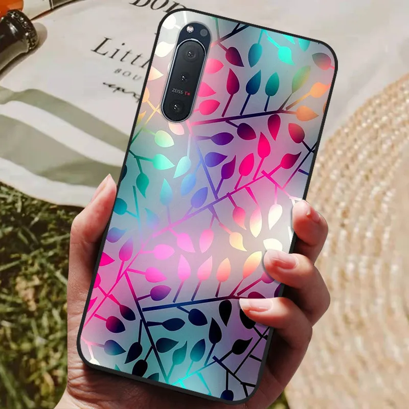 For Sony Xperia 5 II Case Silicon Back Cover Phone Case for Sony Xperia 5 II Cases Xperia1 III L4 Soft bumper coque Cool Fundas