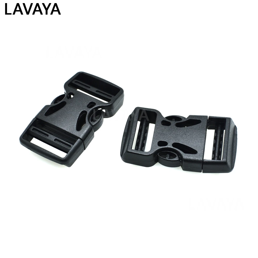 2pcs Plastic Dual Adjustable Buckle For Backpack Straps Luggage Outdoor sports bag buckle travel buckle accessories