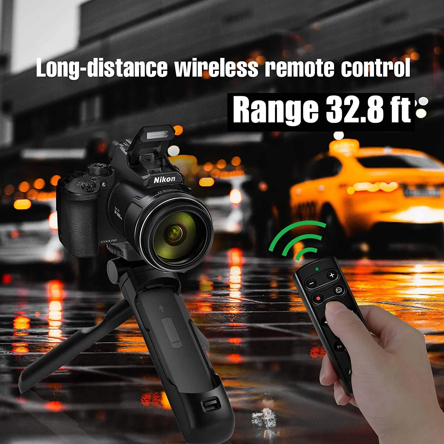 AODELAN ML-L7 Wireless Camera Shooting Grip Tripod Mini Handheld Grip For Nikon Z30 Z7II Z6II P1000 P950 B600 A1000 Z50 Zfc