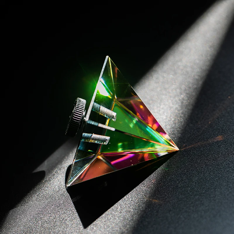 Egyptian Pyramids Rainbow colorful crystal Pyramid Prism for crafts photograph