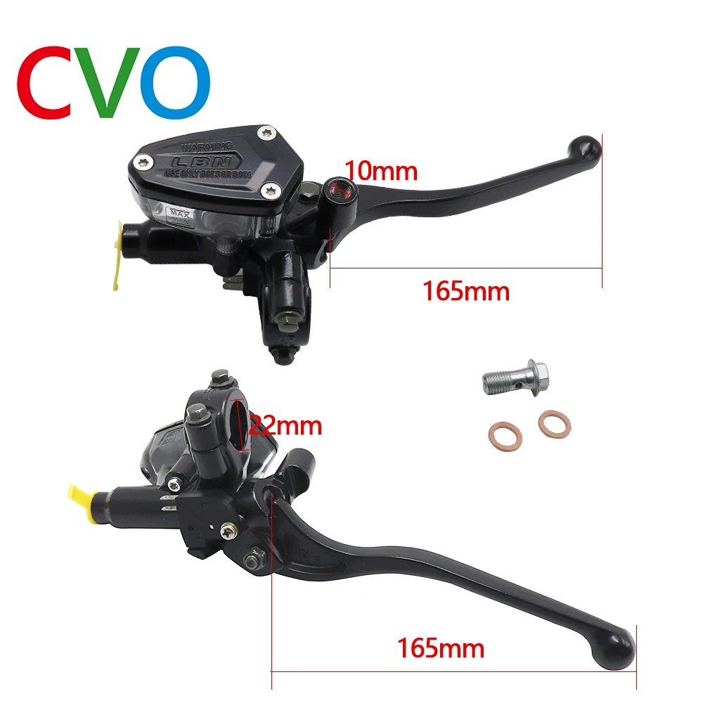 CVO motorcycle master cylinder lever hydraulic brake pump clutch suitable for Yamaha Kawasaki Honda handlebar oil storage tank