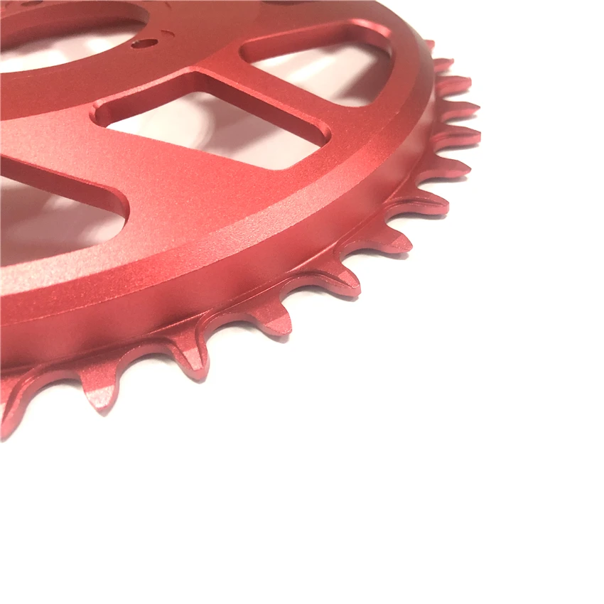 New design 42T/44T aluminium alloy Chainring for banfang BBSHD mid drive motor kit