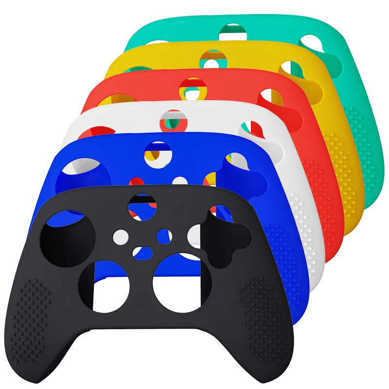 Weiche Silikon Gel Gummi Fall Abdeckung Controller Schutz Fall Gamepad Griff Abdeckung für Xbox Serie X Controller