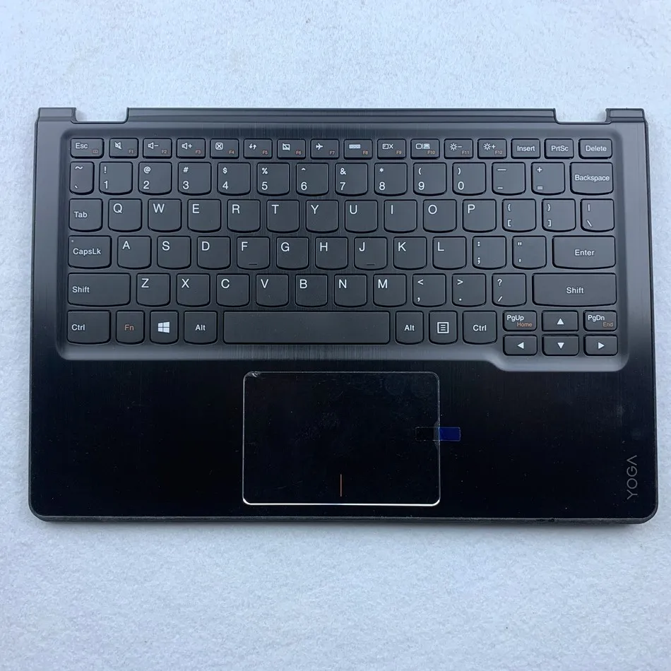 (90%News) US Top Palmrest Laptop Keyboard For Lenovo Yoga 3 Pro 11 80J80021US Touchpad US Layout