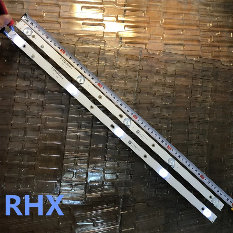 580mm LED Backlight strip 5 lamps For 32'' LCD TV MS-L1598 V1 32DN 2*5_3030_300MA_30V 6V/LED  100%NEW