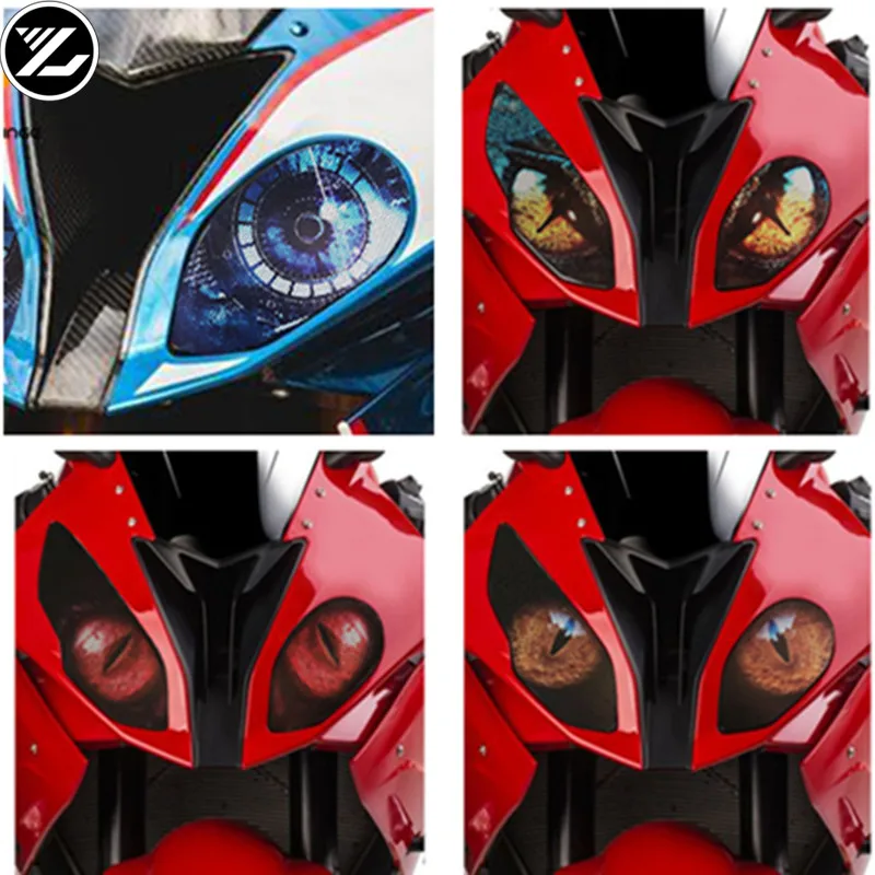 Motorcycle accessories headlight protection sticker Front Fairing Headlight Sticker Guard Sticker for BMW S1000RR HP4 2015-2018