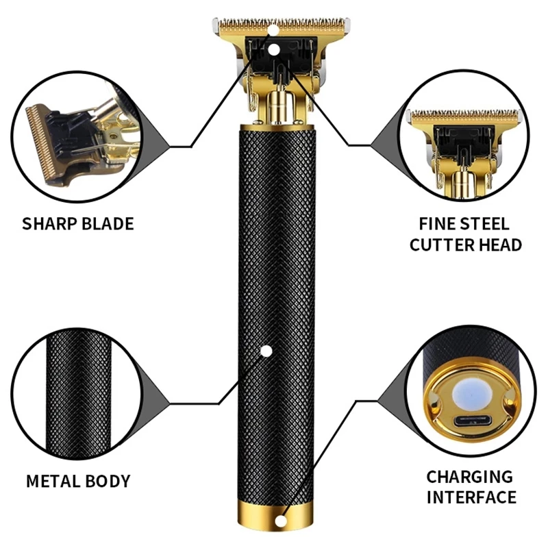 Профессиональная машинка для стрижки волос для мужчин, электрическая машинка для стрижки волос, супермощный мотор, триммер для волос, Легкая очистка, наборы для стрижки волос