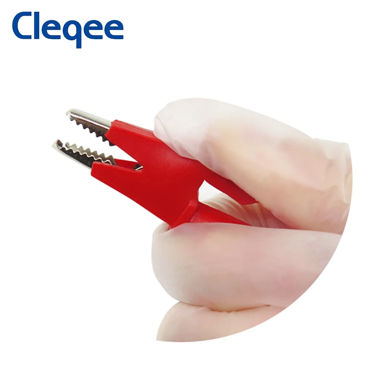 Cleqee P1205 BNC maschio a doppio coccodrillo cavi di prova cavo coassiale per generatore di funzioni oscilloscopio 120CM