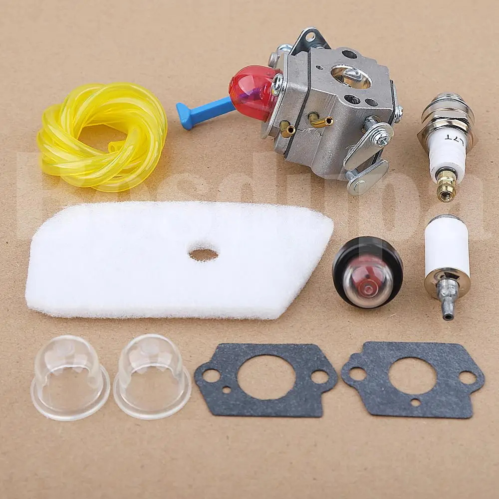 Vergaser Carb Für Husqvarna 125R 128C 128R 128CD 128LD Trimmer Edger Pinsel Cutter Motor Teil 545081848 545130001 Carb Dichtung