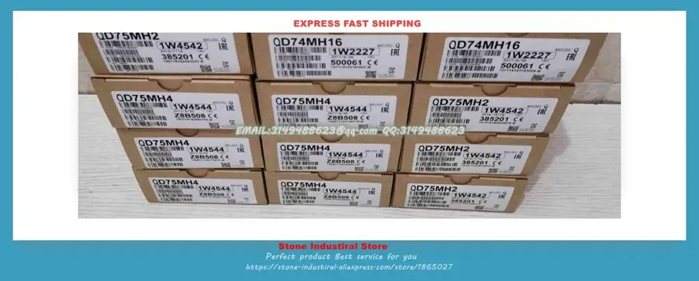 

Q Series QD75MH1 QD75MH2 QD75MH4 QD75D1N QD75D2N QD75D4N QD75P1N QD75P2N QD75P4N New In Boxed