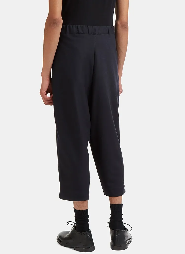 

Chunxia, новые модные мужские молодежные повседневные брюки, свободные модные контрактные брюки Black Tide, 7 минут редиса