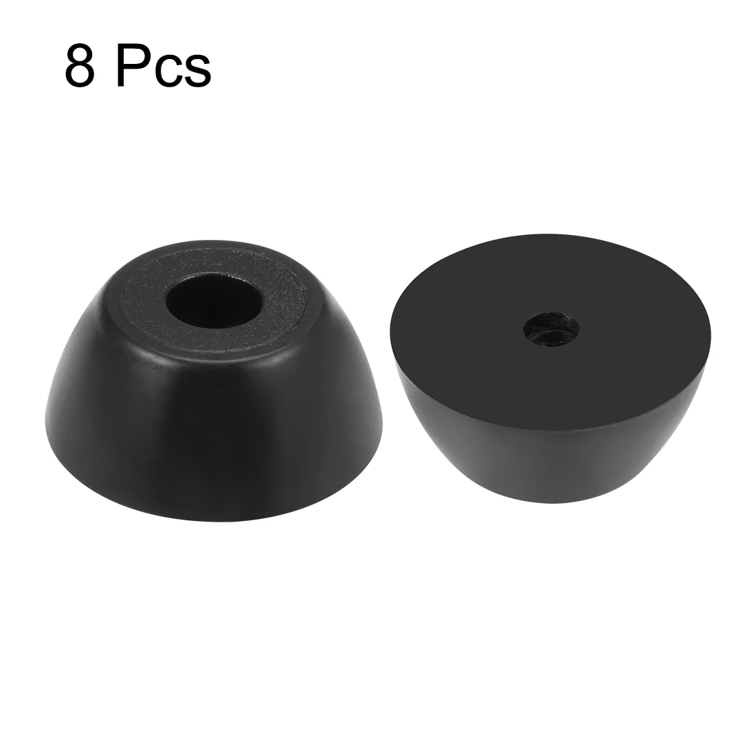 Cuscinetti per mobili in gomma Uxcell 8 pezzi, paraurti antiscivolo 30mm x 19mm altezza 13mm