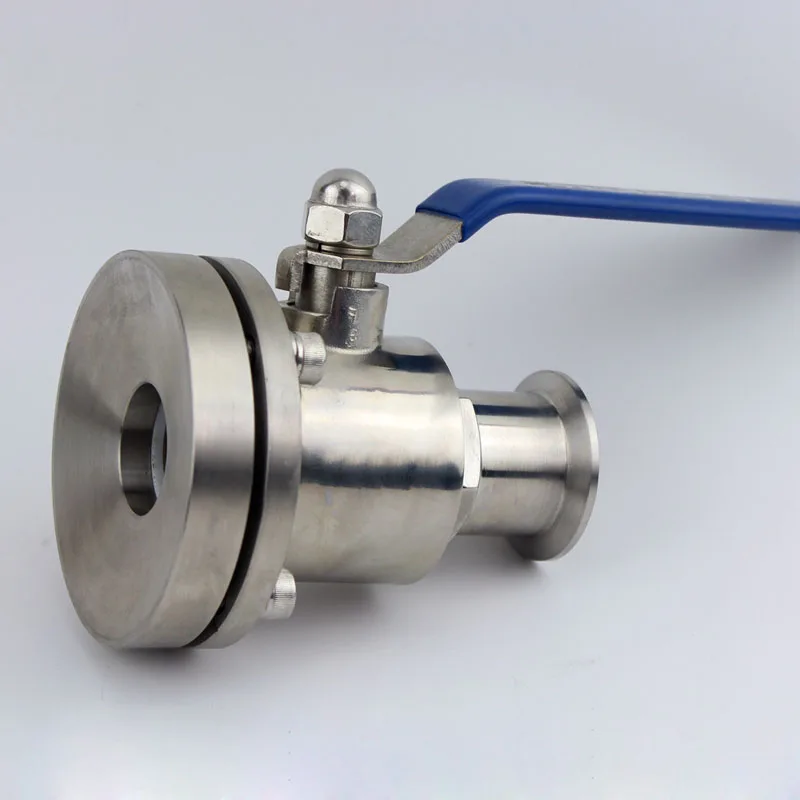 

SS304/316L Stainless Steel Bottom Valve Pump Sanitary Tank Bottom Ball Valve Flange Tank Bottom Valve