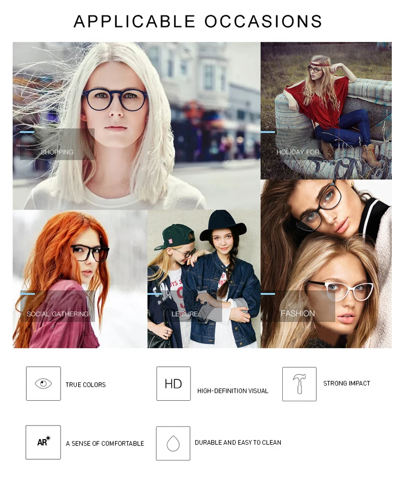 Peekaboo TR90 Anti-Blaulicht-Brille für Herren, Retro-Stil, klare Gläser, optischer Brillenrahmen, Damen, klare Gläser, Nieten, Unisex – Detail 16
