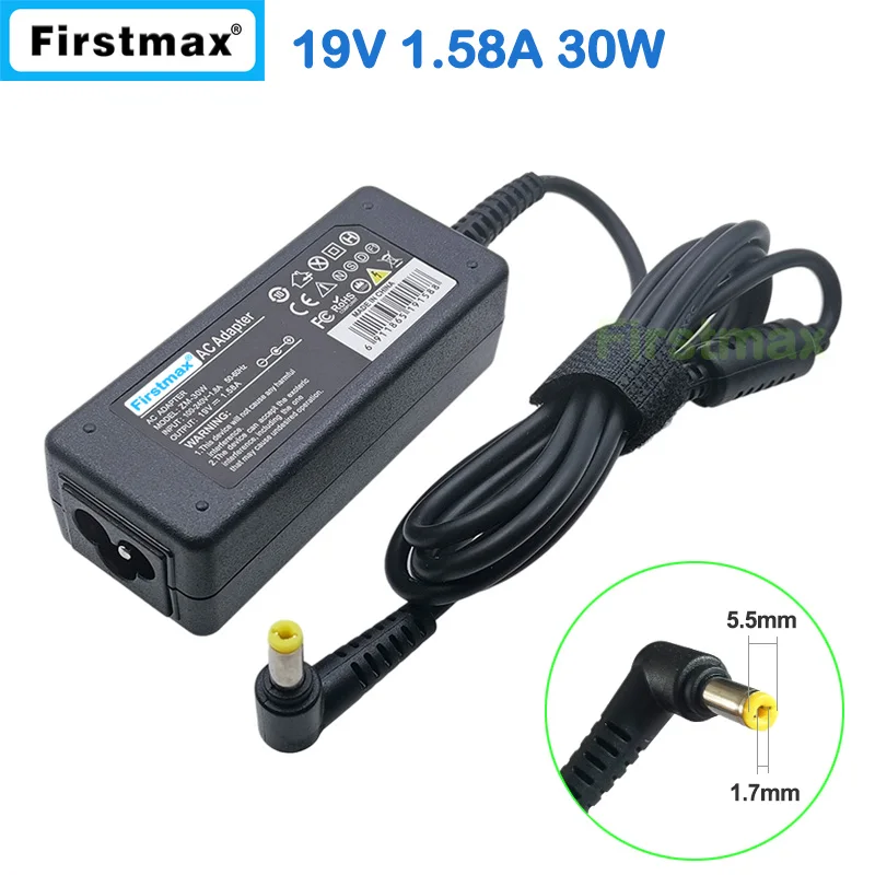 19V 1.58A AC power adapter laptop charger PP19S WA-30A19U Y200J for Dell Inspiron mini Duo 1090 Convertible Vostro A90 A90N