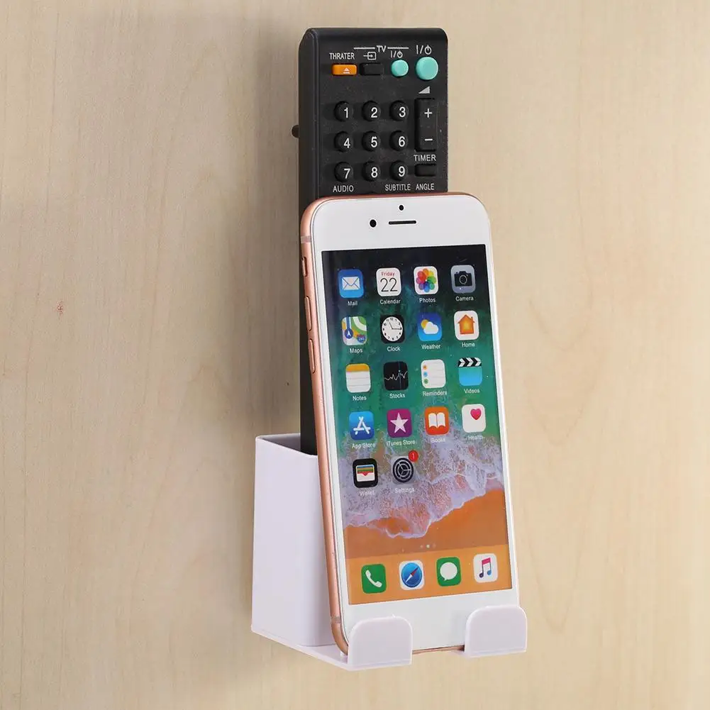 Wand Telefon Lade Halter Buchse Lagerung Regal Universal Stand Display Unterstützung Hängen Halterung Haken Dock Home Hotel Förderung