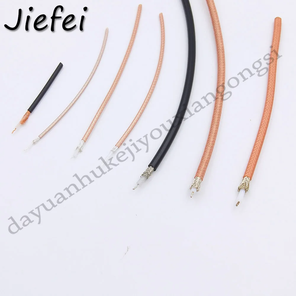 10-20M RG174 RG178 RG179 RG316 RG58 RG142 RG400 Coax Coaxial Cable Lead Low Loss RF Adapter Cord 50/75 OHM Extension Jumper New